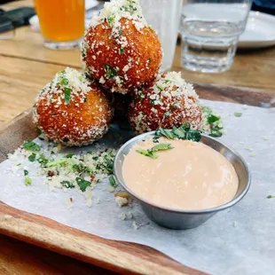 Dungeness Crab Arancini