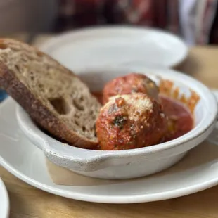 Meatballs in Spicy Marinara