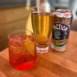 Italian margarita, Faction beer