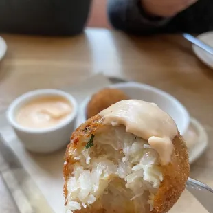 Dungeness Crab Arancini