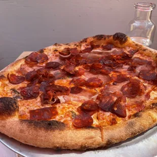 Hot Salami Pizza