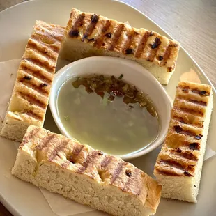 Herbed Focaccia with Olive Tapenade