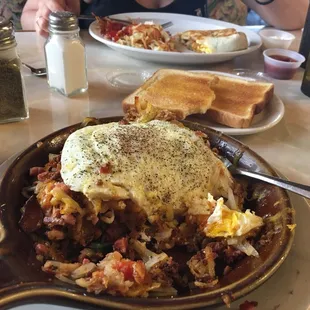 a plate of food