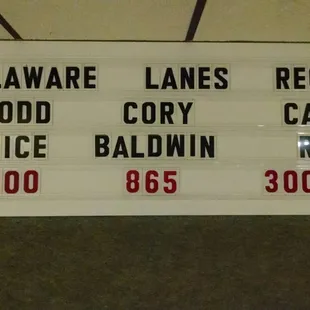 Lots of 300 games this year!