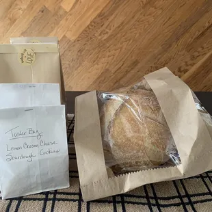 Our order plus two taster bags! Thanks DBS!