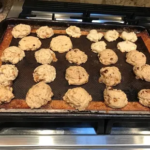 Sourdough Cookies in Chocolate Chip; PB;Lemon: Orange