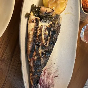 Stuffed Branzino