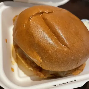 Honey Hot Chicken sandwich