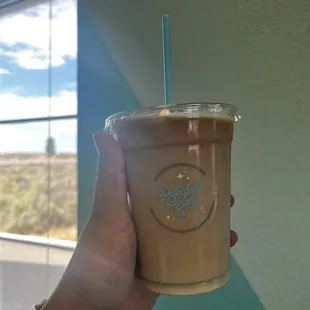 My coffee was the perfect color (which means a lot)