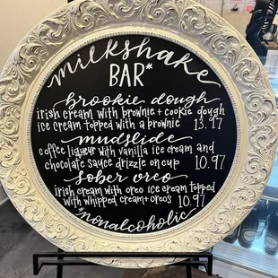 Milkshake Bar
