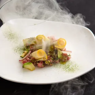 Smoked tartare.