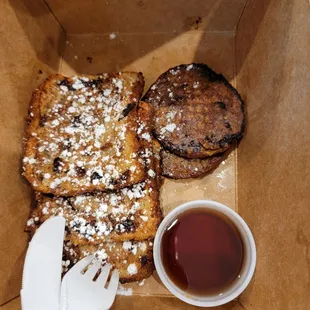 AMAZING French Toast &amp; Sausage