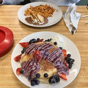 Deleite Pancakes, Mexican Scramble