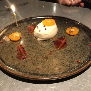 Lemon Verbena Buttermilk Panna Cota