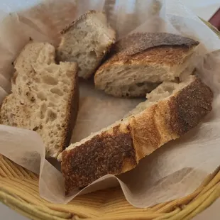 Bread. So delicious with olive oil