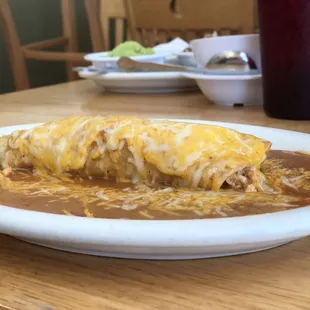 Yummy chicken enchilada is perfect for a light lunch or dinner.