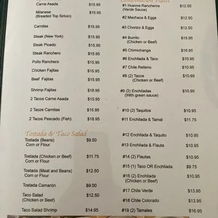 Menu - Page 3