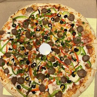 2. Farm Fresh Veggie Pizza