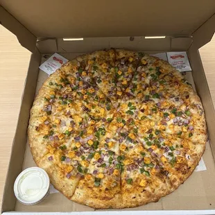 Large Butter Paneer Pizza