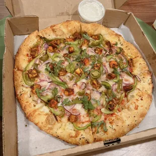 1. Butter Chicken Pizza