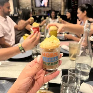 Gol gappa shot - cute shot glasses