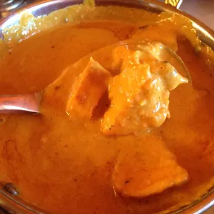 Chicken tikka masala (mild spice preparation). Absolutely loved it. The sauce alone is awesome with naan.