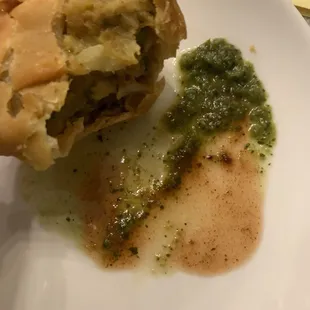 1. Vegetable Samosa