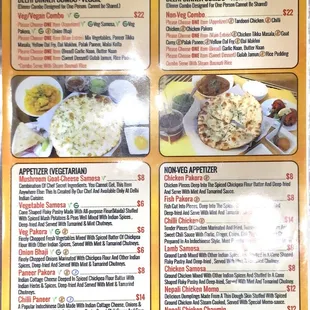 Delhi Indian Cuisine offers Dinner Special Combo even though you missed our Lunch Buffet .