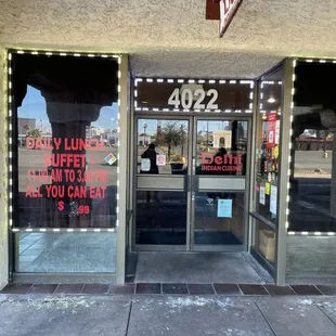 entrance