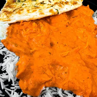 Chicken Tikka Masala + Garlic Naan
