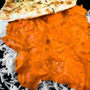 Chicken Tikka Masala + Garlic Naan