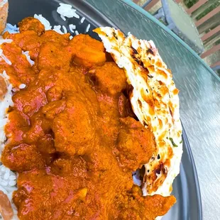 Lamb Vindaloo + Garlic Naan