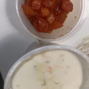 3. Raitha &amp; onion chutney