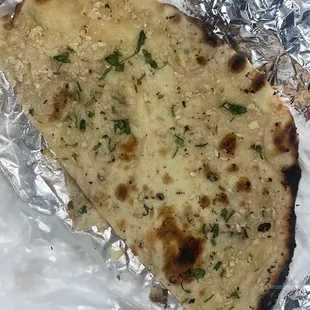 7. Garlic Naan