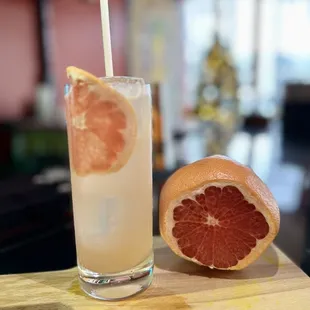 The Floor is Guava Pisco|peach|Coconut|Lime|Grapefruit|Guava