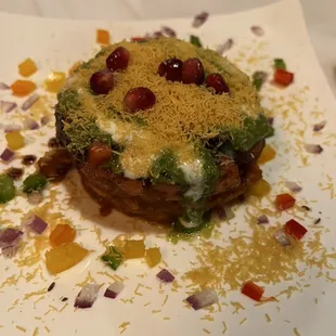 DELHI WALI ALOO TIKKI CHAAT