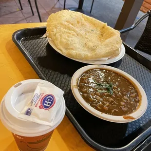 Masala Chai &amp; Chole Bhature