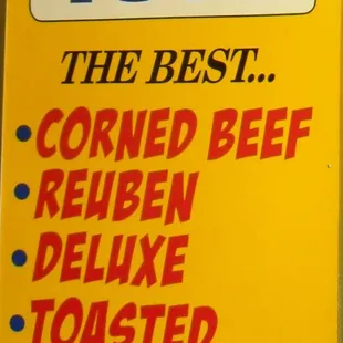 Look for our street sign
