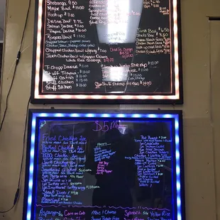 Menus