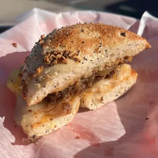 KBBQ Steak Breakfast Sandwich with Korean Chili Mayo (AKA K-Mayo).
