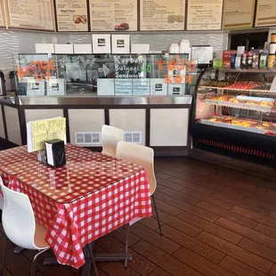 donuts, interior