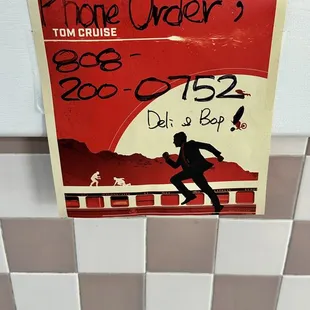 Here's the number to call to place your order