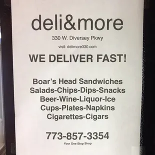 They deliver now!