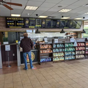 customers at a deli counter