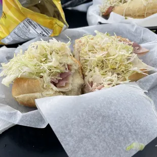 Ham and Swiss sub