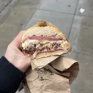 Kosher Salami Sandwich