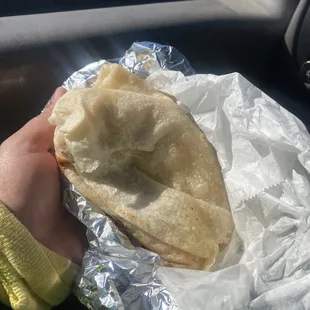 Chile relleno burrito