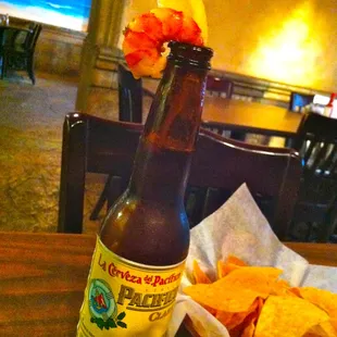 Pacifico with The Works