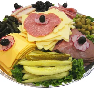 One of our Sliced Meat &amp; Cheese Trays.