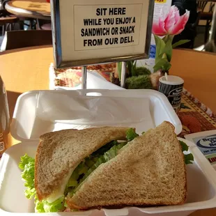 Quick service and very helpful for first timers. The Big Nelson. Can choose any different bread, cheese, and vegetables!